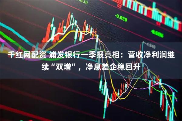 千红网配资 浦发银行一季报亮相：营收净利润继续“双增”，净息差企稳回升